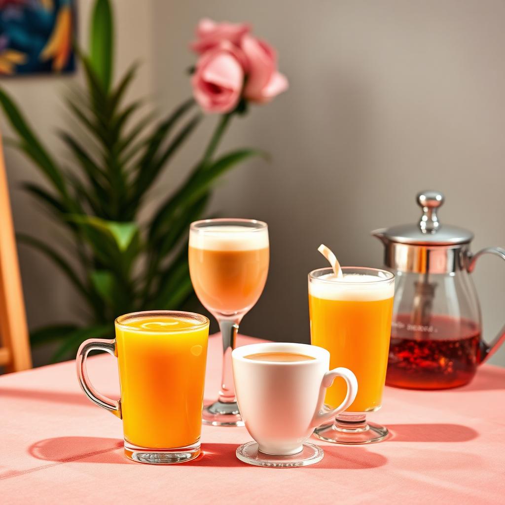Jus frais, café, thé